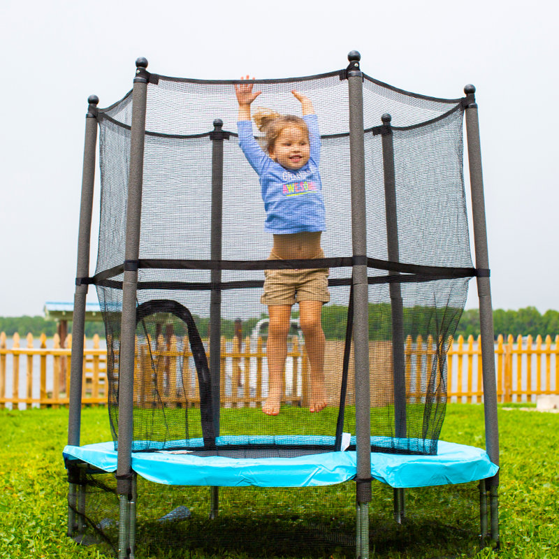 Jump Tastic Trampoline 55" Round Kid/Toddler Trampoline Wayfair